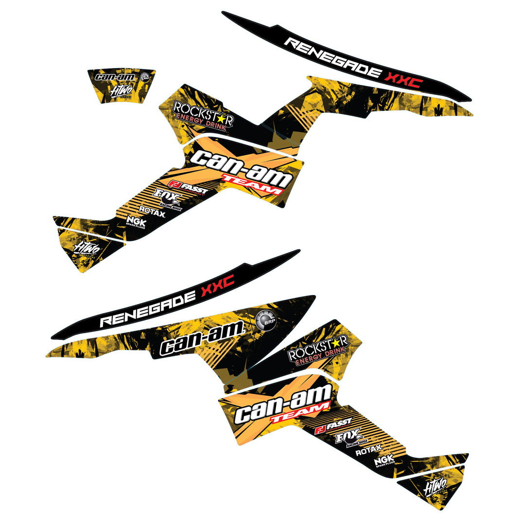 Can-Am Renegade Graphic Kit | Team – HTWO Designs