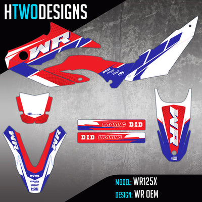 Yamaha WR125 Stickers