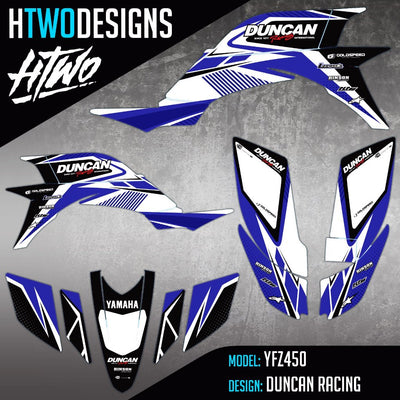 YFZ450 Duncan Racing Graphics